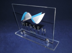 Trof�u com pist�es - 18x13cm Paisagem